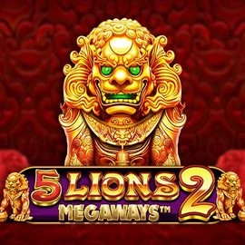 5 Lions Megaways 2 logo by Pragmatic Play Pinata Casino