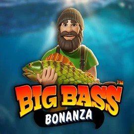 Big Bass Bonanza game by Pragmatic Play – logo hosted on Pinata Casino