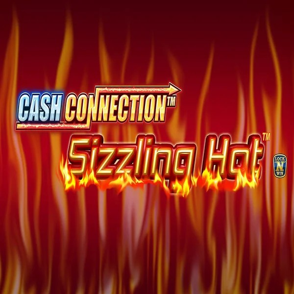 Cash Connection Sizzling hot slot logo by Novomatic at Pinata Casino