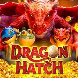 Dragon Hatch logo – Slots by PG Soft at Pinata Casino