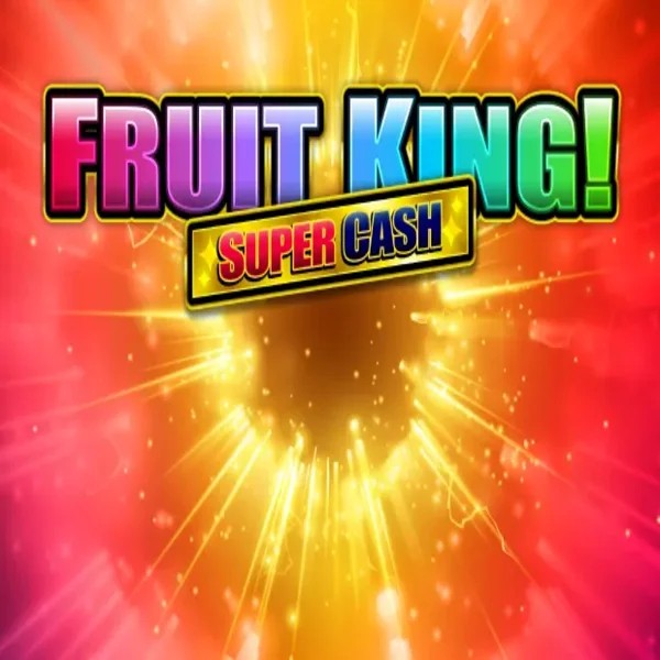 Fruit King Super Cash slot visual from Greentube available on pinata-es.com