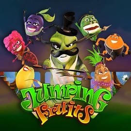 Jumping Fruits slot icon by Wazdan, available at Pinata Casino