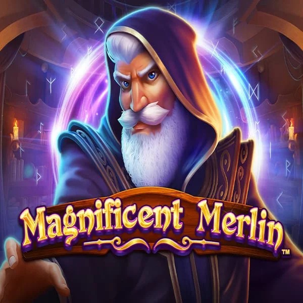 Magnificent Merlin slot visual from Greentube available on pinata-es.com