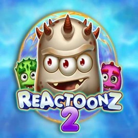 Reactoonz 2 logo – Slots by Play'n GO at Pinata Casino